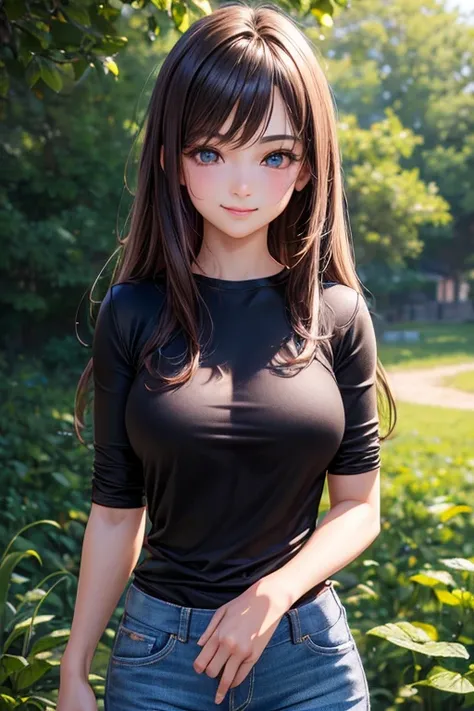 (best quality,4k,8k,highres,masterpiece:1.2),ultra-detailed,(realistic,photorealistic,photo-realistic:1.37),young beautiful girl(1girl),brunette,anime character appearance,detailed eyes and face,entrancing rose colored eyes,toned,chiselled physique,slender...