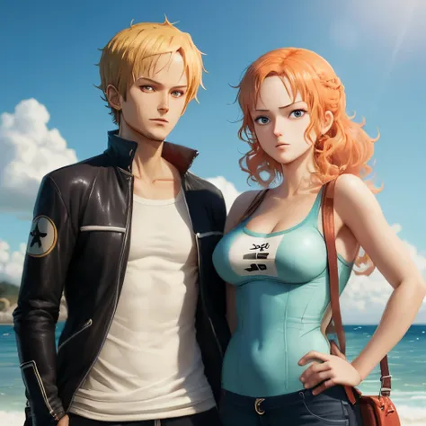 Nami et Robin one piece en string