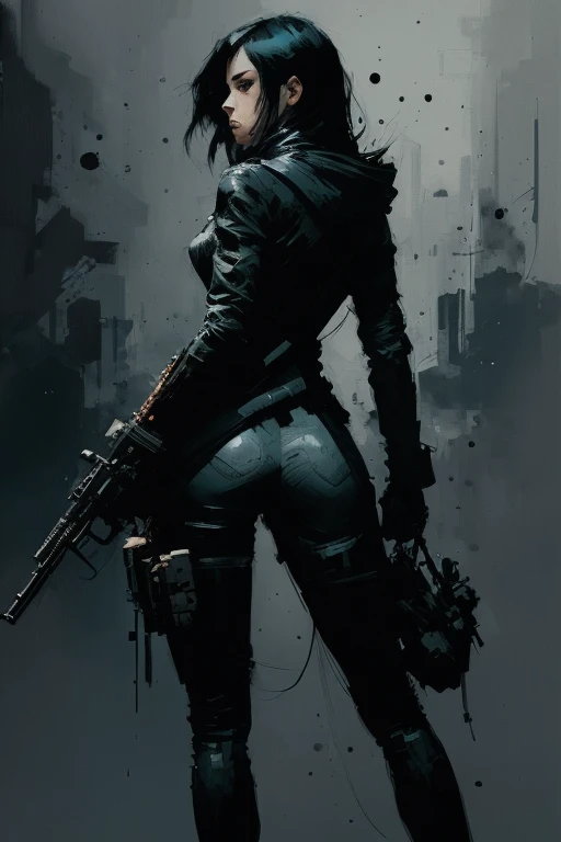 (style of ashley wood), female