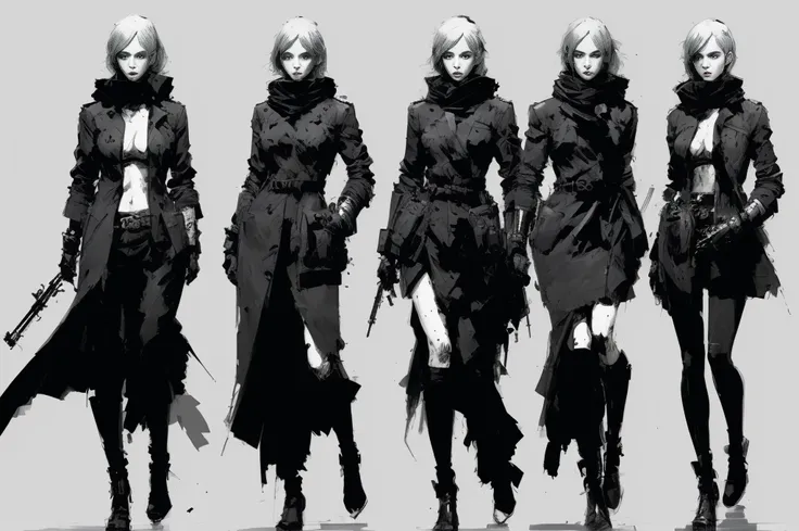 (style of ashley wood), female