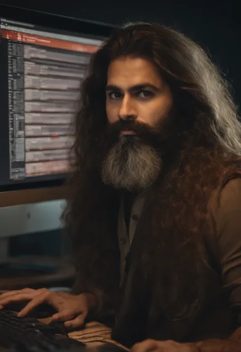 A photo of a computer screen with multiple browser tabs open, showing various conspiracy theory forums and websites.,original,Waifish, dirty, long hair, long beard, dressed in dirty ill-fitting clothes