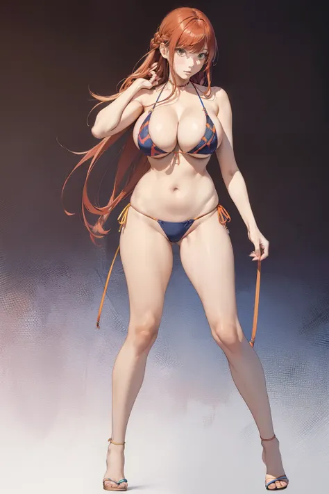 ((masterpiece, best quality, ultra-detailed, ultra-HD, photorealistic, cinematic)), ((alluring female anime character, Makima of chainsaw man)), (surrealism), (wide shot, full body view:1.5), perfect body, sexy body, perfect face, perfect hands, delicate f...