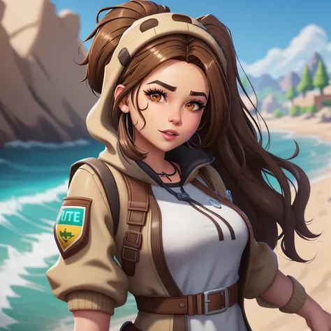 Fortnite skin: Latina, brown hair