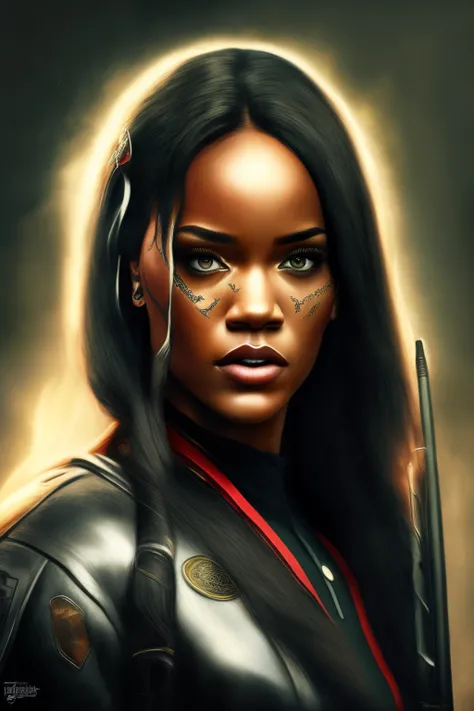 Rihanna as Katniss Everdeen, realism