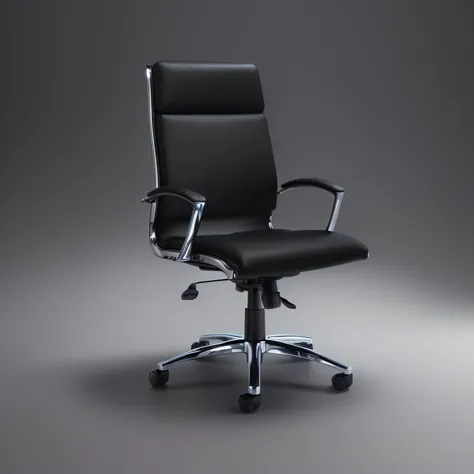 a close-up of a black office chair with a chrome base, office furniture, h 640, h 6 4 0, Cadeiras, h 576, h 9 6 0, parece inteligente, Ballard, cadeira preta, perto, Poltronas, -h 768, - h 768, - h 7 6 8, h 8 0 0