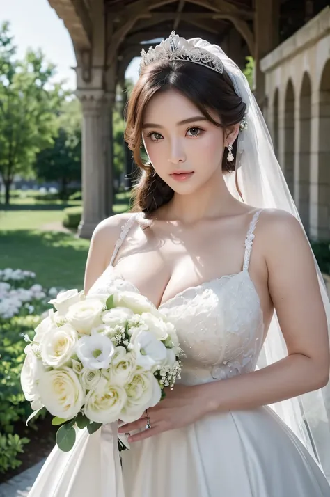 top-quality、超A high resolution、ultra-definition、ultra-definition、depth of fields、High-definition face and skin texture、beautiful and detailed face、Beautuful Women、二重まぶた、girl with、Beautie:1.4、S buttocks:1.2、((Cabellos Preto e Longos、breastsout:1.5)Big plump...