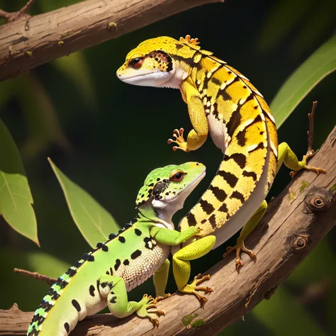 Western African geckos