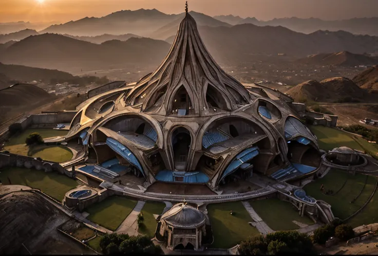 Faisal Masjid like structure