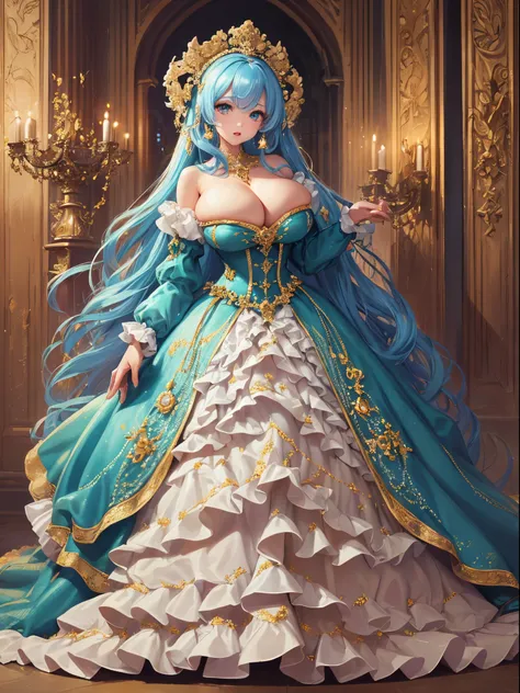 ultra-detailed, extremely detailed,((anime artstyle)),Masterpiece,(Best Quality),(Super Detail),(Very Delicate and Beautiful),((Solo)),((full body)),full body,((detailed face and eyes)),perfect eyes, rendered eyes,jewel-like beautiful eyes,((1 princess in ...