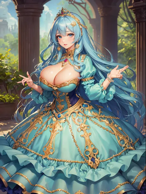 ultra-detailed, extremely detailed,((anime artstyle)),Masterpiece,(Best Quality),(Super Detail),(Very Delicate and Beautiful),((Solo)),((full body)),full body,((detailed face and eyes)),perfect eyes, rendered eyes,jewel-like beautiful eyes,((1 princess in ...