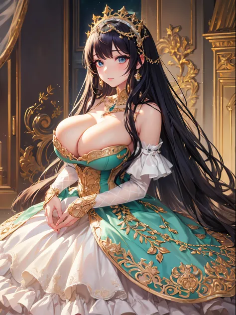 ultra-detailed, extremely detailed,((anime artstyle)),Masterpiece,(Best Quality),(Super Detail),(Very Delicate and Beautiful),((Solo)),((full body)),full body,((detailed face and eyes)),perfect eyes, rendered eyes,jewel-like beautiful eyes,((1 princess in ...