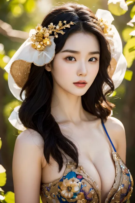 (top-quality,8ｋ,​masterpiece),Close up portrait of naked woman。。。。。。。。。, female actress from korea, (Detailed skin,real looking skin),Cute Korean Actress, li bingbing, beautiful Korean women, lee ji - eun, lee ji-eun, Hwang Se - On, kwak ji young, shin min...