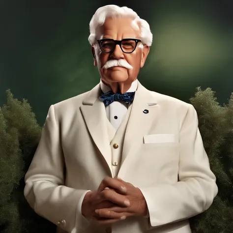 Colonel Sanders,original,Colonel Sanders,face,photo