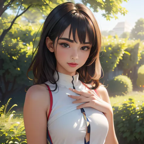 (Extremely detailed 8k wallpaper:2), (photo:2), (25 years old soigne Beautiful girl:2), (gives a lecture to friends:2), detailed (Face and eyes), (hyper realistic:1), (highly detailed:1), (epic realistic:1), rim light, (maximum details:1), cozy, (fullbody:...