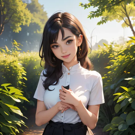 (Extremely detailed 8k wallpaper:2), (photo:2), (43 years old soigne Beautiful girl:2), (gives a lecture to friends:2), detailed (Face and eyes), (hyper realistic:1), (highly detailed:1), (epic realistic:1), rim light, (maximum details:1), cozy, (fullbody:...