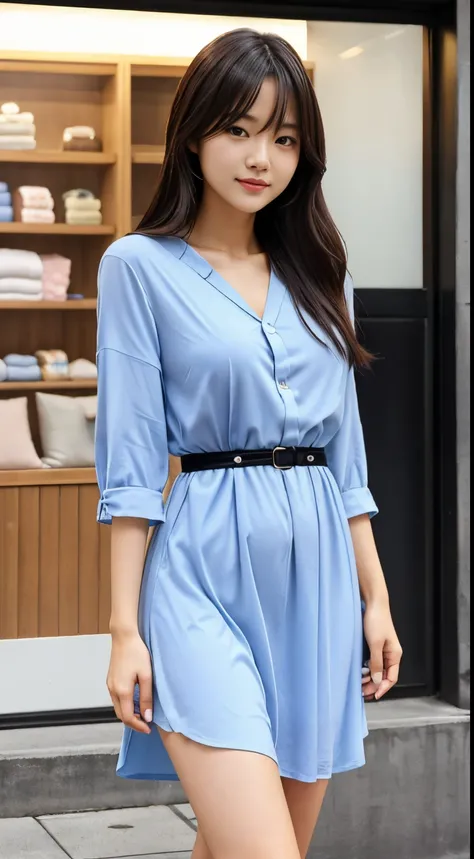 In the spell of a busy city，Inspire the power of ease and ease。Japan  Woman，fast paced work。A fashion store full of relaxed charm，She entered a new realm of softness and lightness。Dress loosely，Look at breasts 1：2,She feels lighter than before。Not only bri...