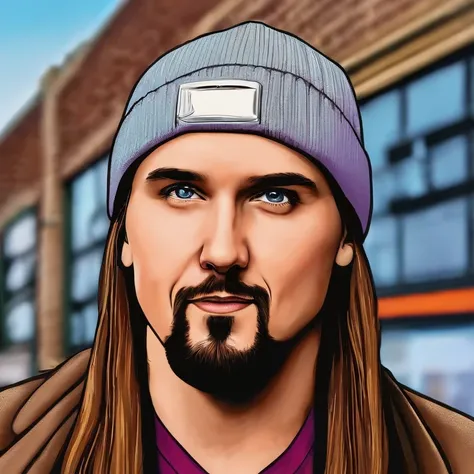 Jay and Silent Bob,Clerks, Mallrats, Jay and Silent Bob Strike Back,Jay and Silent Bob,face,photo