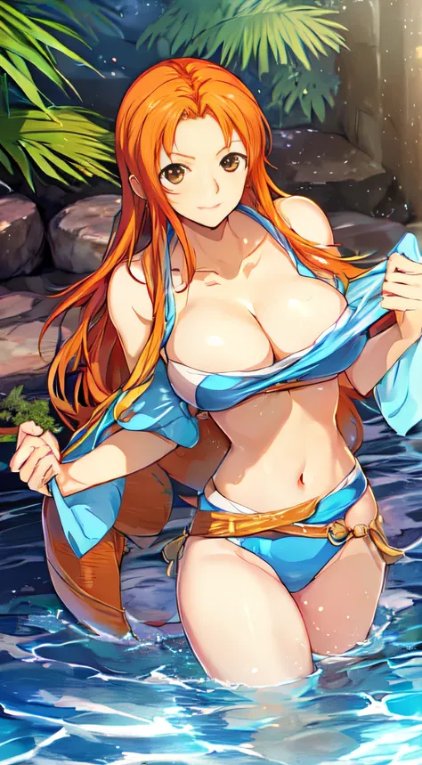 nami from one piece,big breast