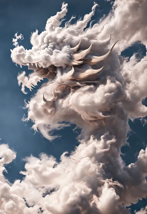 Cloud that looks like a Chinese Dragon