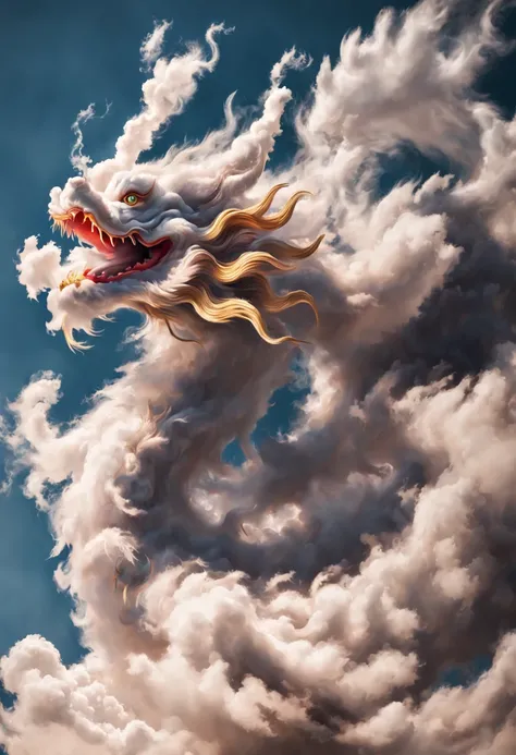 Cloud that looks like a Chinese Dragon