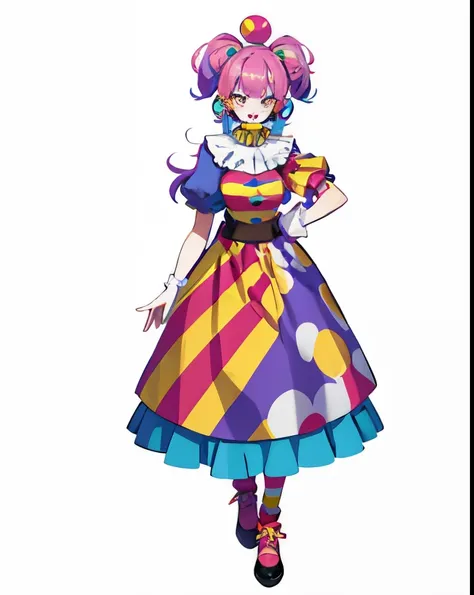 Clown girl cute ,concept design