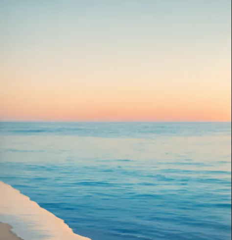 calm seas, calm ocean, pastel sunset, Blue sea. The sea in the background, over the sea