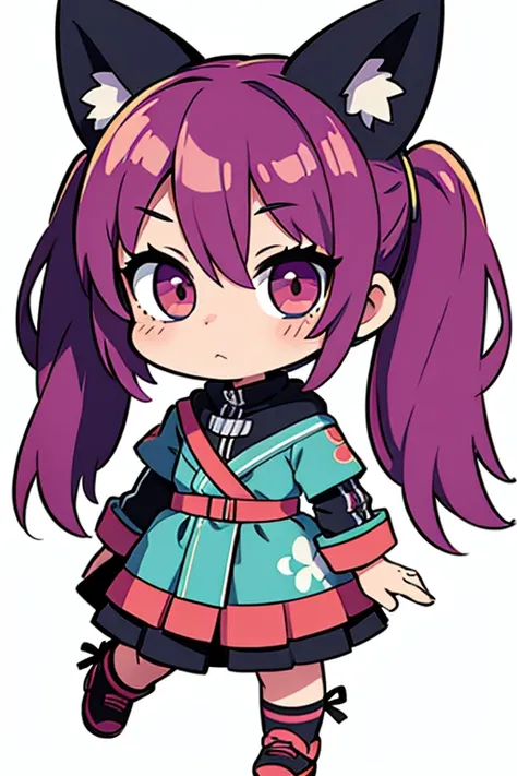 character female (Artist) ((chibi style)), half twin tail