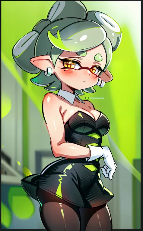 [marie], [splatoon], ((masterpiece)), ((hd)), ((beautiful render art)), ((solo portrait)), ((waist up)), ((front view)), ((cinem...