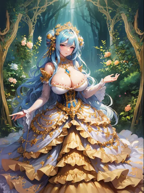 ultra-detailed, extremely detailed,((anime artstyle)),Masterpiece,(Best Quality),(Super Detail),(Very Delicate and Beautiful),((Solo)),((full body)),full body,((detailed face and eyes)),perfect eyes, rendered eyes,jewel-like beautiful eyes,((1 princess in ...