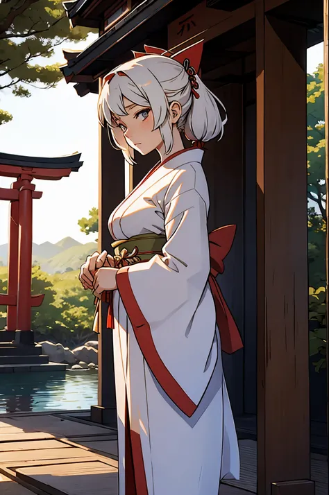 japanese shrine maiden