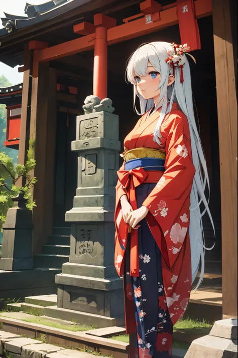 japanese shrine maiden