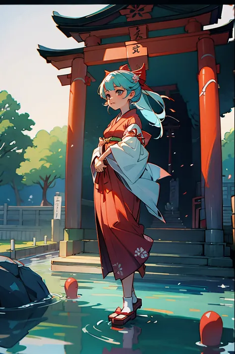 japanese shrine maiden