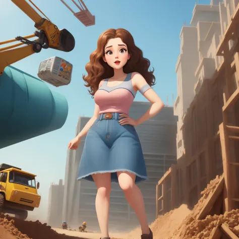 Disney pixar cartoon I&#39;m a woman who likes construction