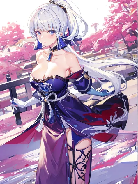 Anime girl with long hair in dress holding sword, azur lane style, white-haired god, Translucent fluid flowing from the《Azure route》videogame, anime goddess, from the girl, Detailed pubic hair. Girl Front, seductive anime girls, Cute anime waifu wearing ni...