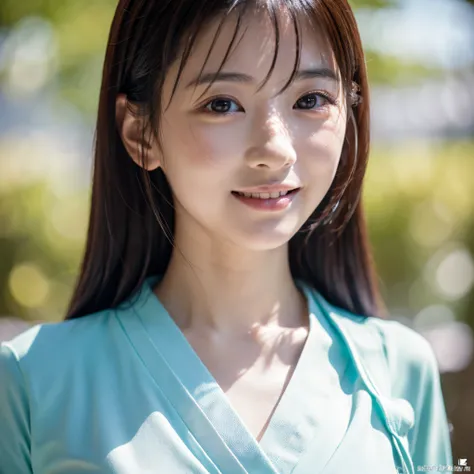 Beautiful woman in neat Japanese clothes、((best qualtiy、8k masterpieces:1.3))、foco nítido:1.2、(ultra beautiful faces:1.0)、(shinny skin:1.0)、photos realistic、A dark-haired、Video Lighting、High-definition eyes and face、Video Lighting、Japan Idol Actress、from t...