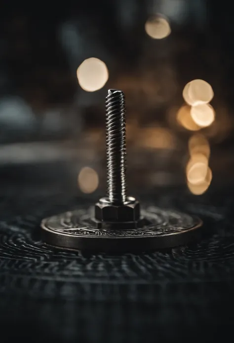 A close-up shot of a single electric bolt, with detailed and intricate patterns of electricity visible within the bolt, showcasing the raw power and beauty of electricity.