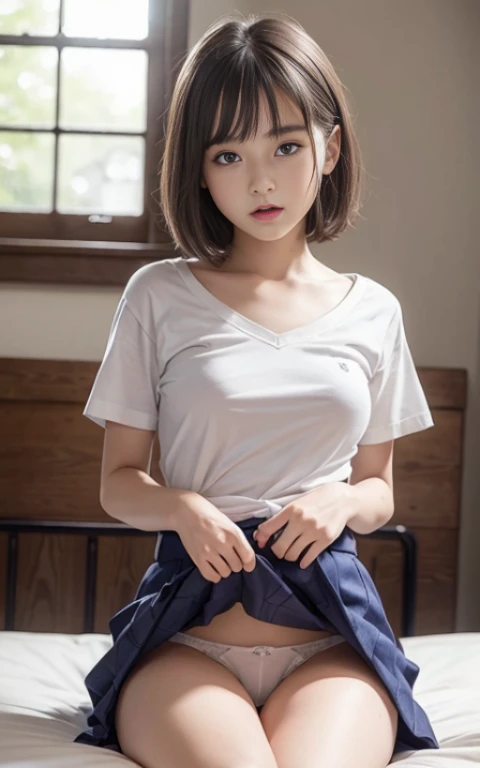 /*Quality writing*/ of the highest quality, 16 K, masutepiece, hyperdetailed face, very detailed lips, Detailed eyes, Realistic pupils, BREAK, /*Characters and expressions*/ Extremely beautiful girl, japanaese girl, 1 girl, Beautiful elementary school stud...