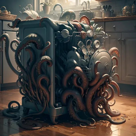 dishwasher, tentaclehorrorai