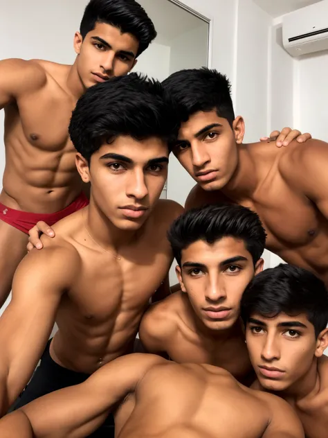 there is a boy who is taking a selfie in the room, mateus 9 5, Mohamed Chahin, Riyahd Cassiem, Alex, Mohamed Reda, 1 6 anos, caio santos, 14 yo menino berbere, em torno de 1 9 anos, Atef, Adrien Girod, imagem frontal, 18 anos