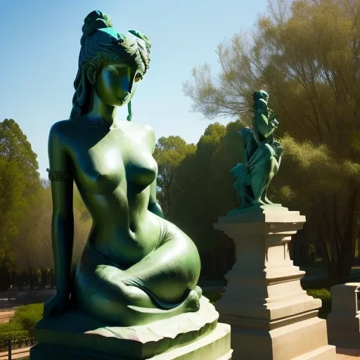 Sensual Grace statues