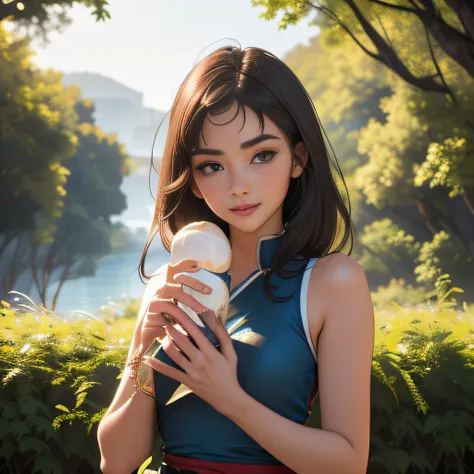 (Extremely detailed 8k wallpaper:2), (photo:2), (24 years old soigne Beautiful girl:2), (gives a lecture to friends:2), detailed (Face and eyes), (hyper realistic:1), (highly detailed:1), (epic realistic:1), rim light, (maximum details:1), cozy, (fullbody:...