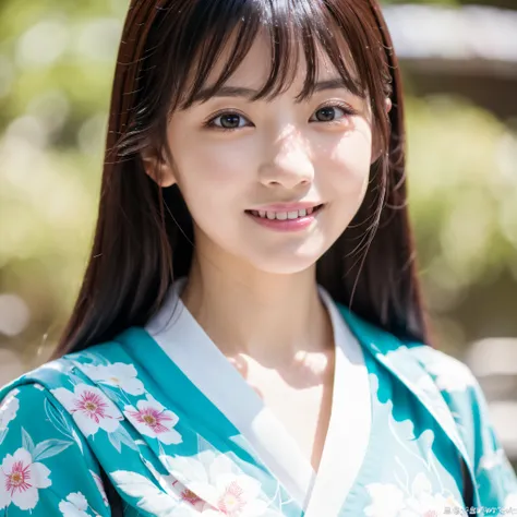 Beautiful woman in neat Japanese clothes、((best qualtiy、8k masterpieces:1.3))、foco nítido:1.2、(ultra beautiful faces:1.0)、(shinny skin:1.0)、photos realistic、A dark-haired、Video Lighting、High-definition eyes and face、Video Lighting、Japan Idol Actress、from t...