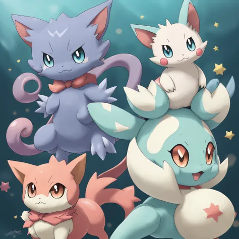 The Pokémon mew