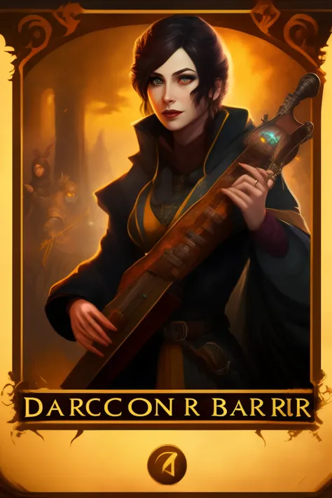 female draconian bard