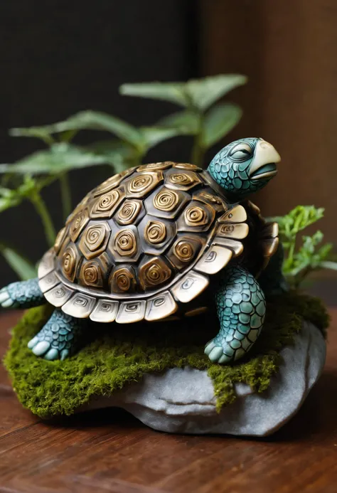 In the art of Feng Shui, the turtle holds a revered and symbolic significance, representing longevity, wisdom, and protection. A Feng Shui turtle, with its intricate shell and serene countenance, embodies the harmonious balance of nature and the flow of po...