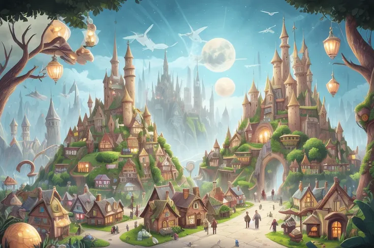 fantasy town