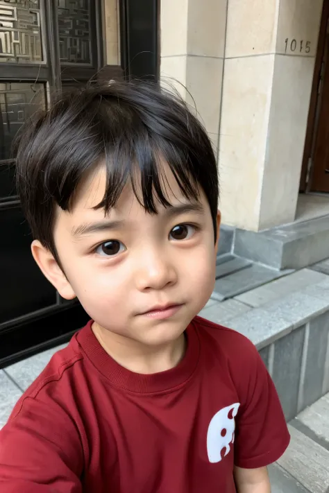 Korean kid boy good face