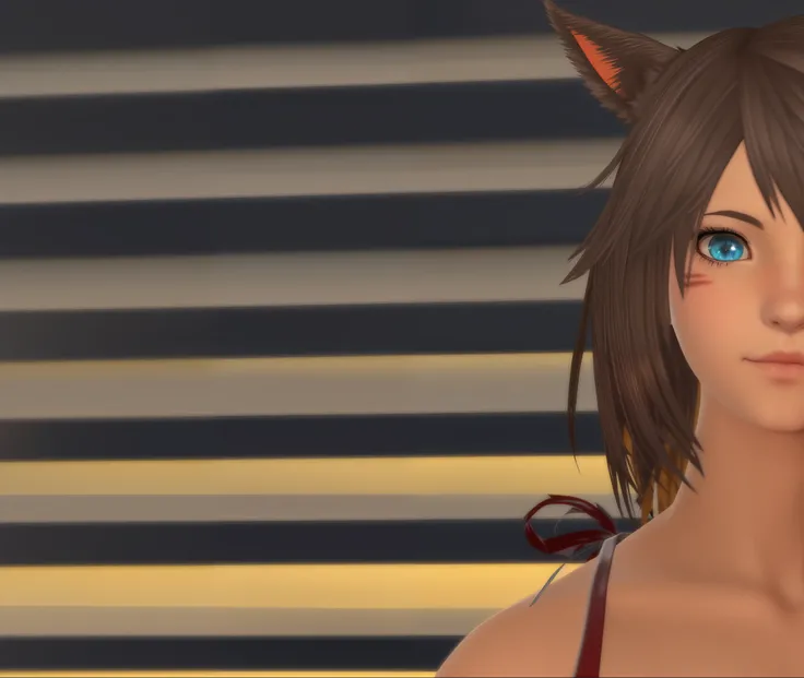 there is a woman with a cat ear and a red dress, catgirl, attractive cat girl, girl with cat ears, beautiful young catgirl, anime catgirl, anime girl with cat ears, woman with cat ears, final fantasy 14 style, beautiful anime catgirl, cat ears, cat girl, s...