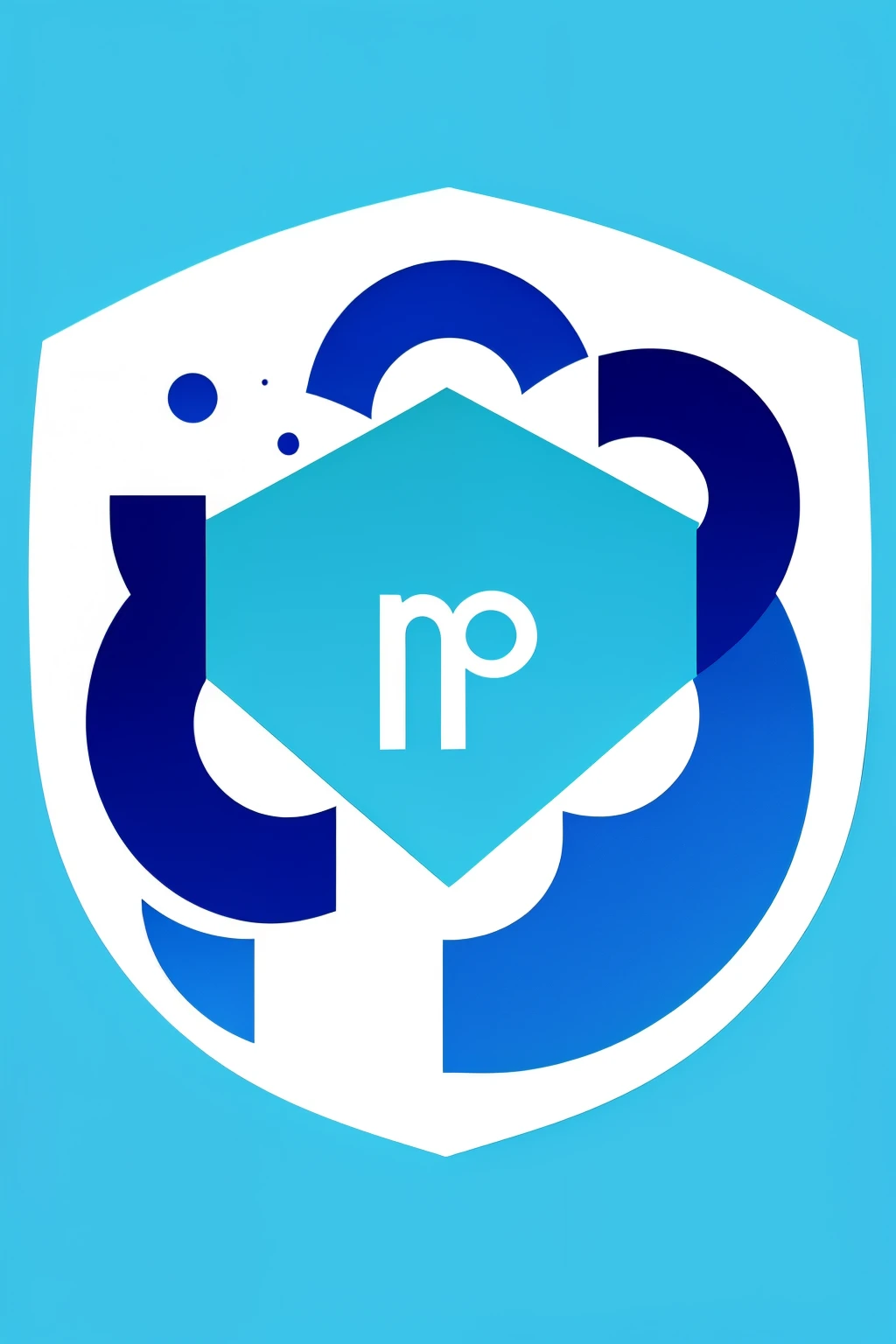 Make a minimalist logo for the NP group