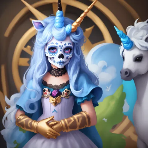 Sugarskull unicorn